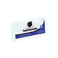 Nice-Pak Products Inc. D43800 Nice Pak Individual Packaged Sani Professional Brand Sani-Hands Antimicrobial Hand Wipes (100 Per